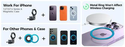 Joyroom Magnetic Car Phone Holder – Universal Strong Air Vent Mount for iPhone, Samsung, LG, Google Pixel