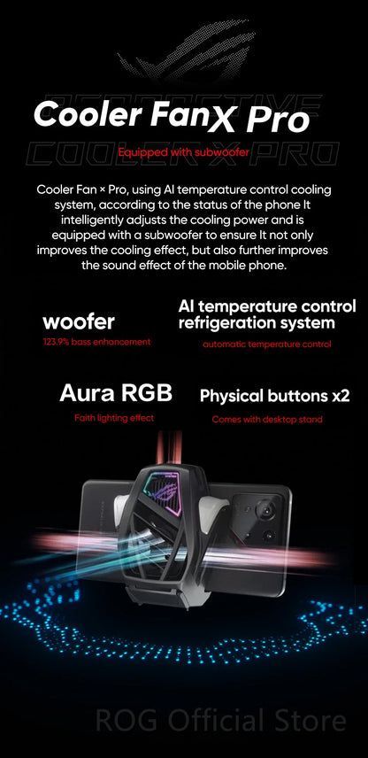 World Premiere ASUS ROG Phone 9 – Snapdragon 8 Elite 5G Smartphone, 6.78'' 185Hz AMOLED Display, 5800mAh, NFC, ROG 9 Pro