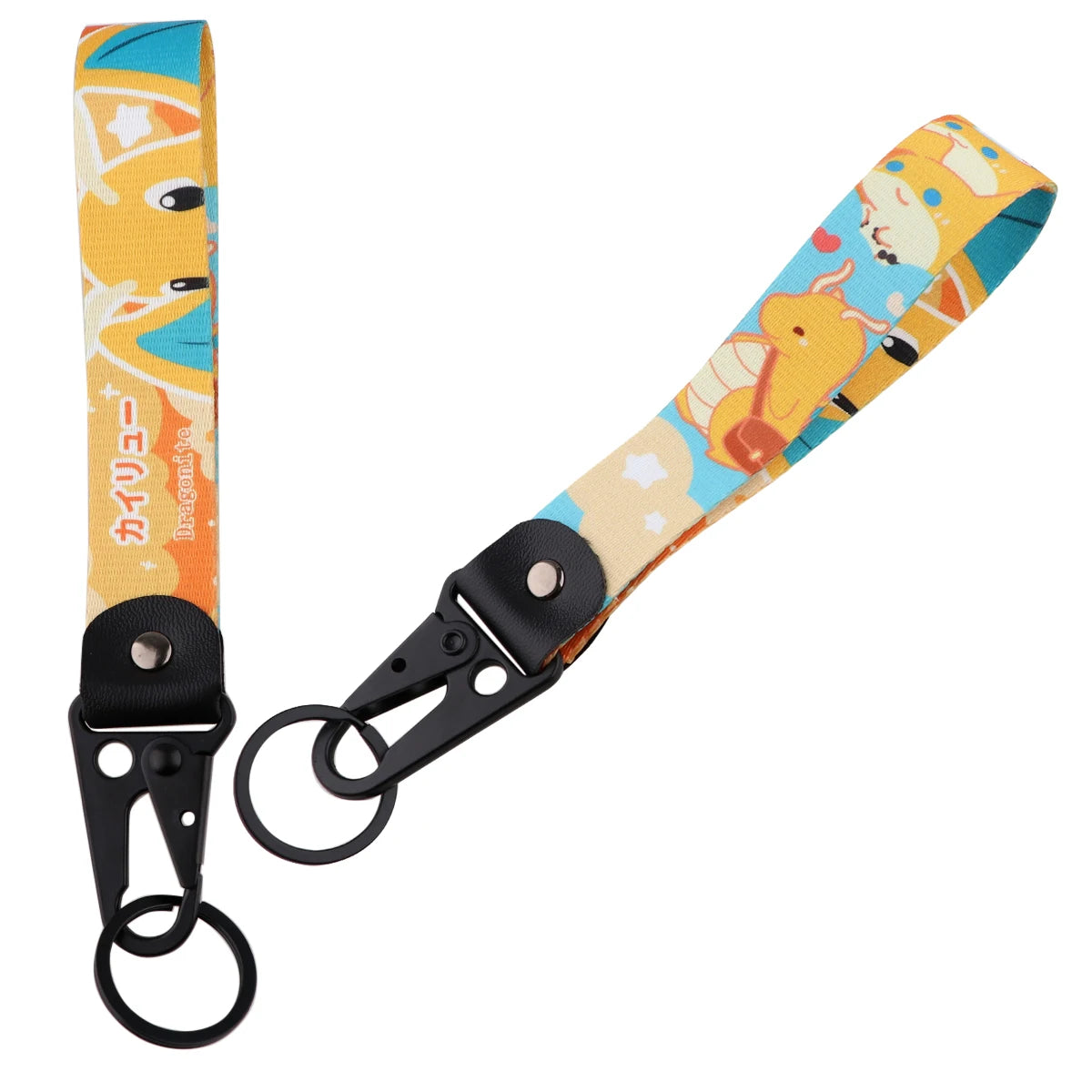 Anime Dinosaur Keychain Lanyard – Cute Car Keyring Toy Bag Pendant & Key Holder Gift