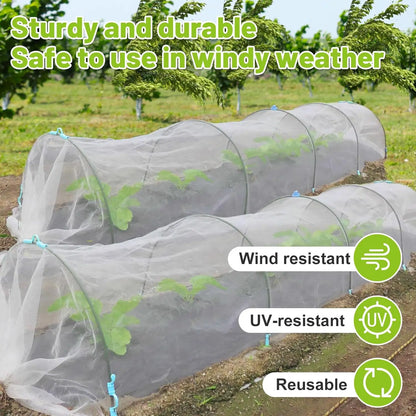 Garden Net Plant Protection Cover – Ultra-Fine 60 Mesh Insect Control Net for Vegetables, Plants, and Fruits