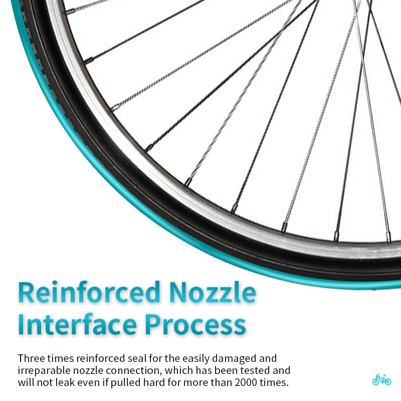 GUSTAVO Ultralight TPU Road Bike Inner Tube – 700x18-28C with 45/65/85mm Valve, 24g