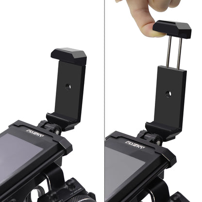 Aluminum Protector Frame Bracket with Phone Mount Holder for Flysky Noble NB4 Pro, NB4 Lite, NB4+ Radio Transmitter   2/2
