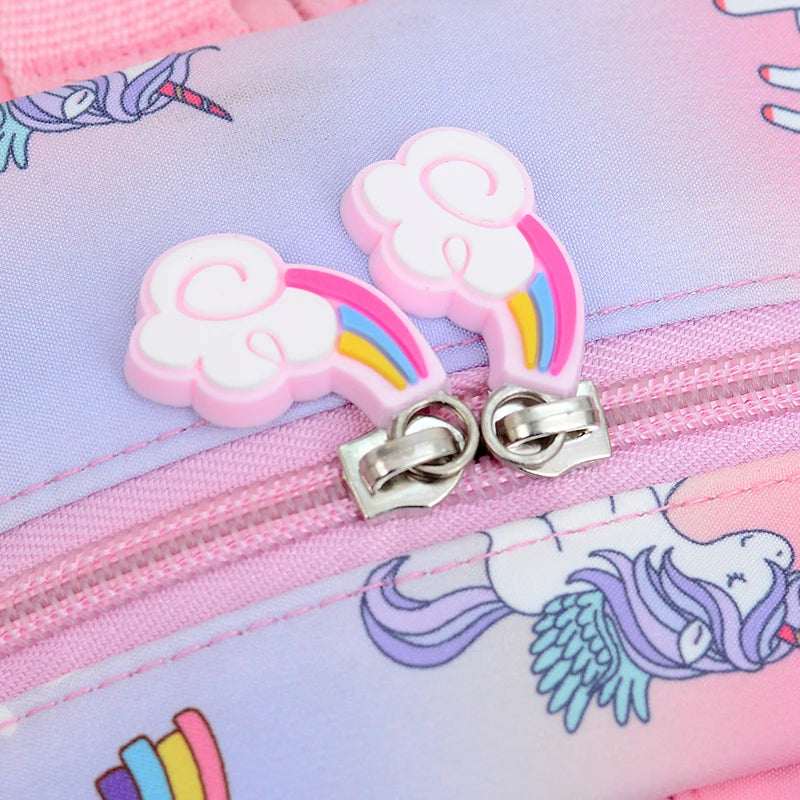 Girls Unicorn Backpack – Trendy Decorative Pattern, Perfect for School & Everyday Use