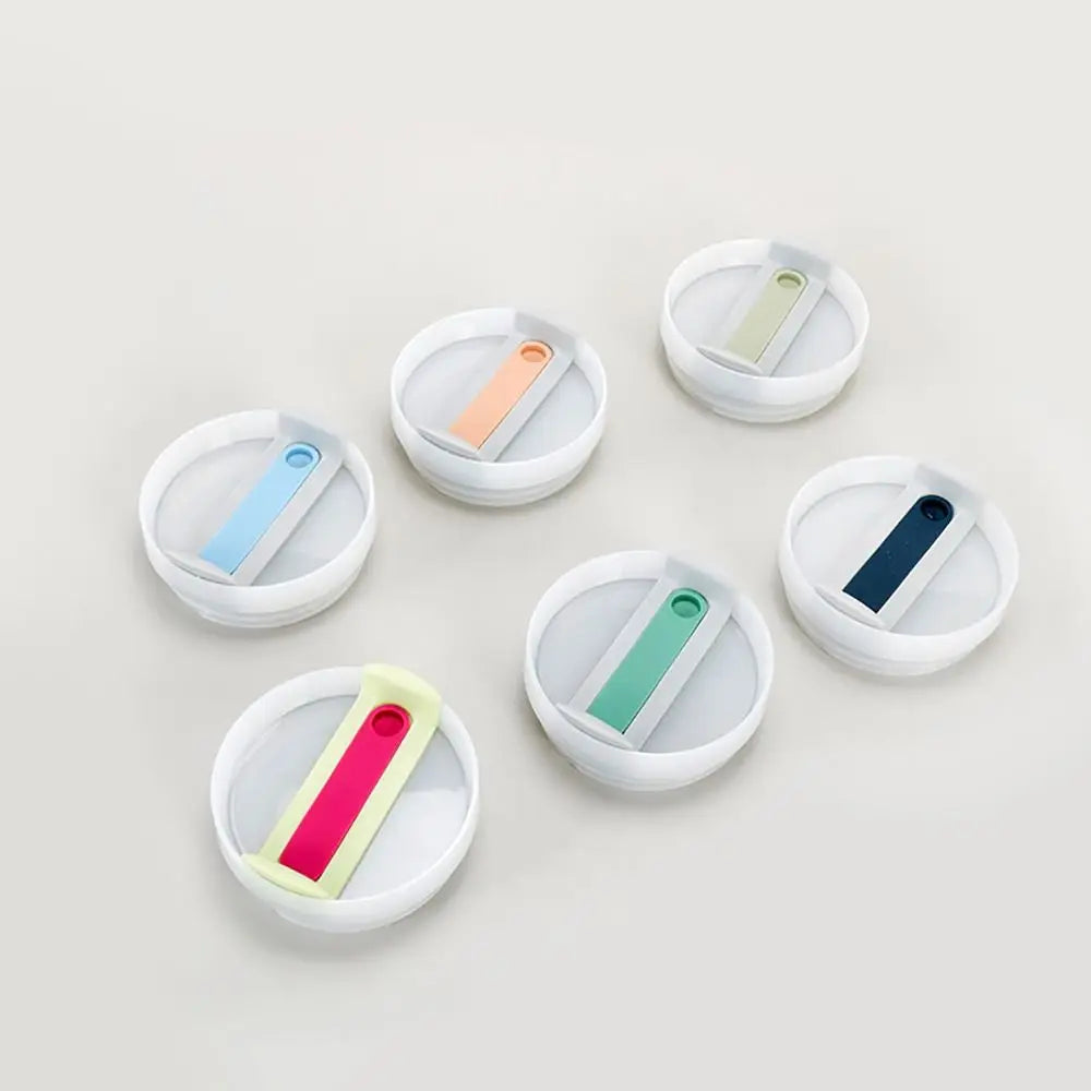 40oz Spill-Proof Tumbler Lid — Sealing Plastic Replacement for Stanley Quencher H2.0