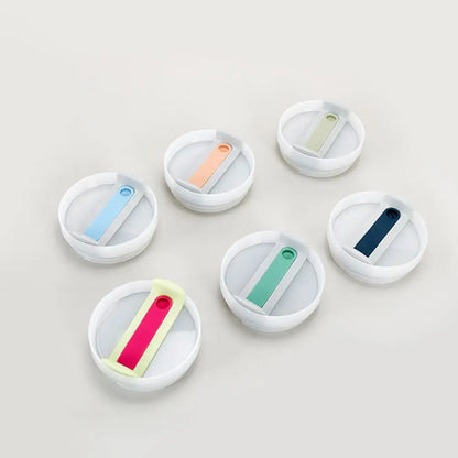 40oz Spill-Proof Tumbler Lid — Sealing Plastic Replacement for Stanley Quencher H2.0