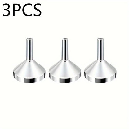 1/3/5PCS Mini Refillable Perfume Bottle Funnels — Travel Perfume Bottles with Bottom Fill Dispenser