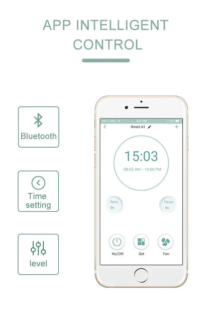 Waterless Fragrance Diffuser – 300ml WIFI-Controlled Air Freshener with Timer | Smell Distributor for Home & Hotel