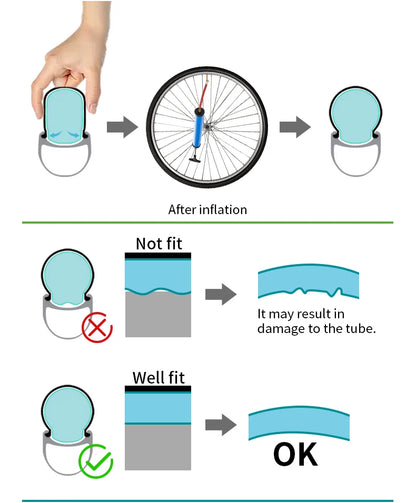 GUSTAVO Ultralight TPU Road Bike Inner Tube – 700x18-28C with 45/65/85mm Valve, 24g