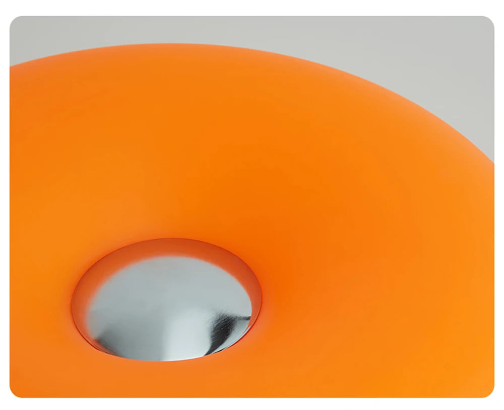 Bauhaus USB Table Lamp - Donut-Shaped Ambient Light for Bedroom, Living Room, & Dining Room Decoration