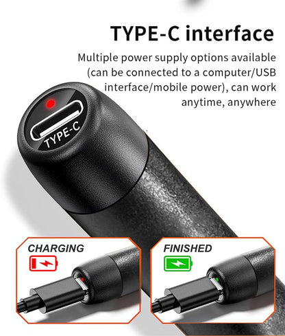 Multifunctional USB Electric Soldering Iron Kit – Adjustable 300–450℃ Digital Welding Tool Set