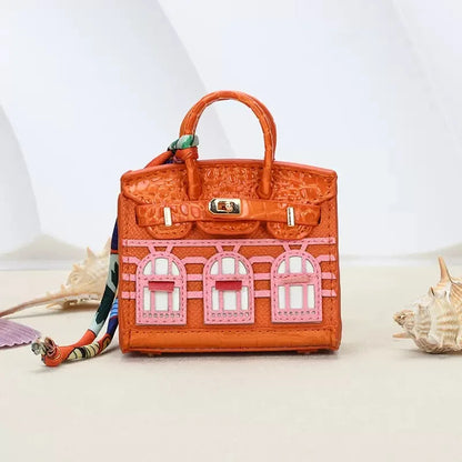 Mini Backpack Headphone Bag – Creative Hanging Case for AirPods 4/3/Pro2 & Galaxy Buds with Lanyard