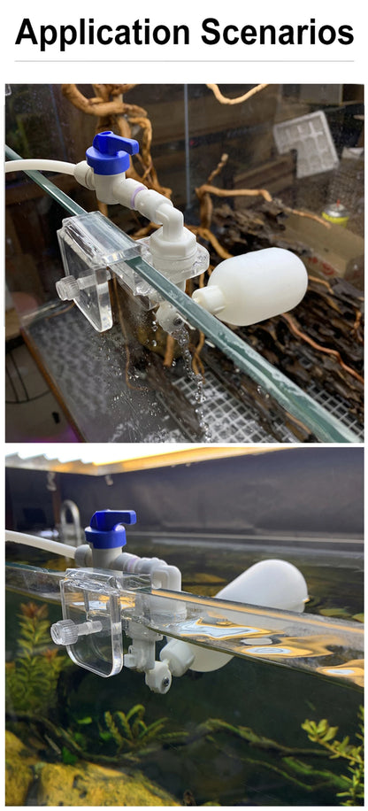 Auto Aquarium Water Changer Kit — Float Ball Valve Water Filler & Level Controller 1/4 Inch