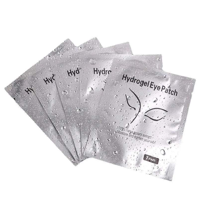 50PCS Hydrogel Eyelash Patches – Moisturizing Eye Pads for Grafting & Isolation