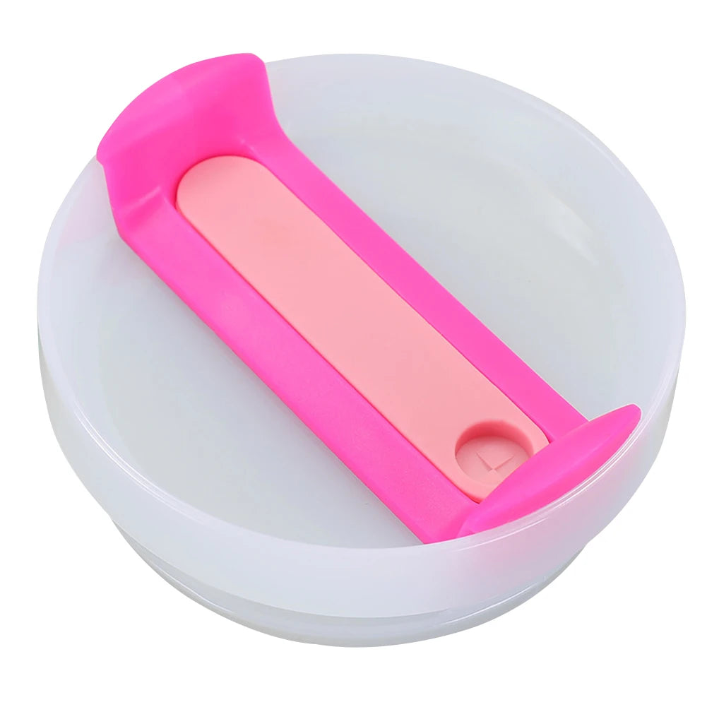 40oz Stanley Tumbler Lid Replacement — Spill-Proof Flip Straw Cap for Water & Coffee