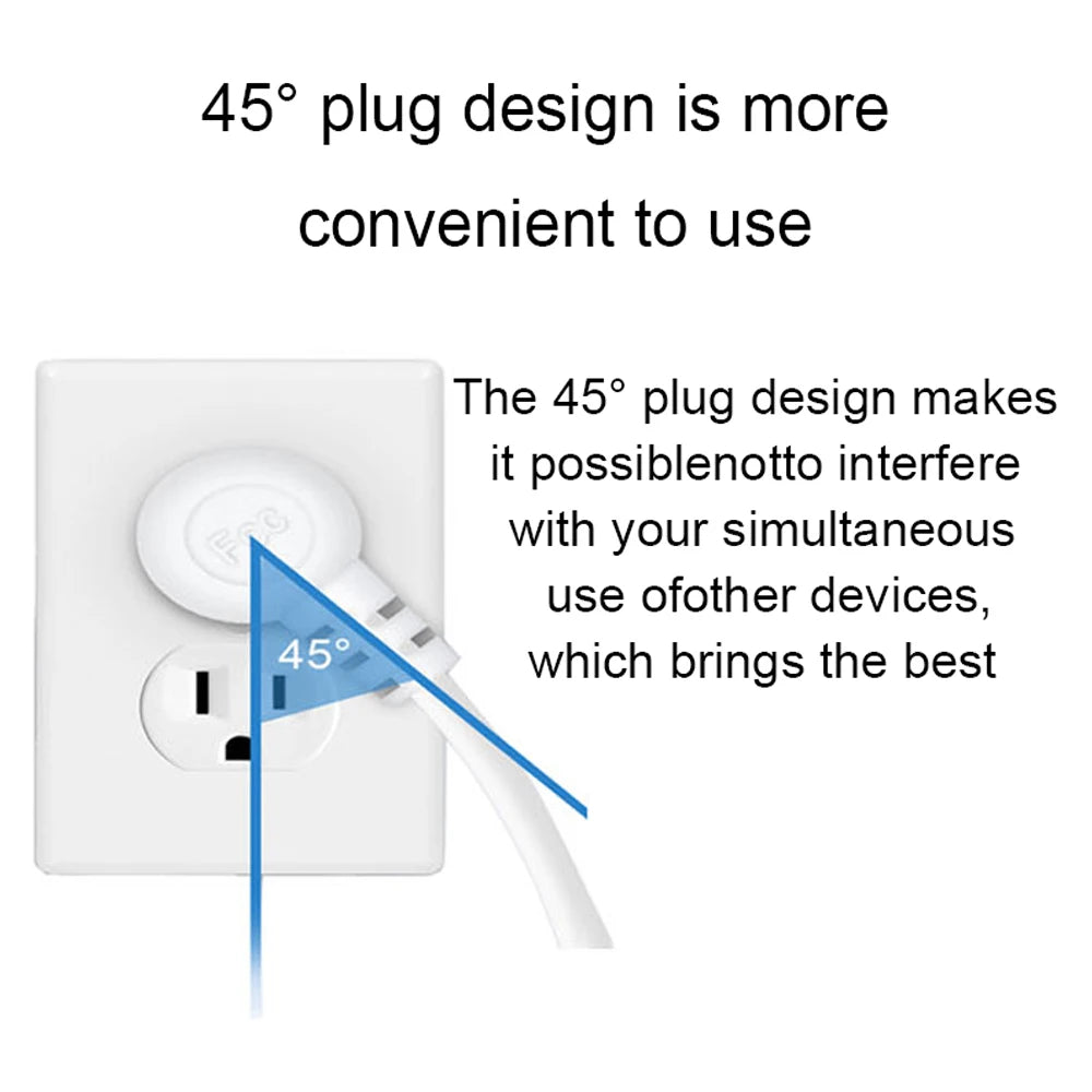 Power Strip with USB-C Ports – US Plug AC Outlets Multi-Tap Electrical ...