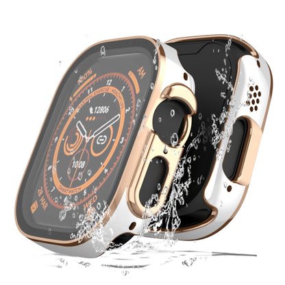 Screen Protector Case for Apple Watch Ultra 2 - 49mm, 41mm, 45mm, with Strap Frame and Bumper for iWatch Series 9, 8, 7, 6, 5, 4, 44mm Glass Film