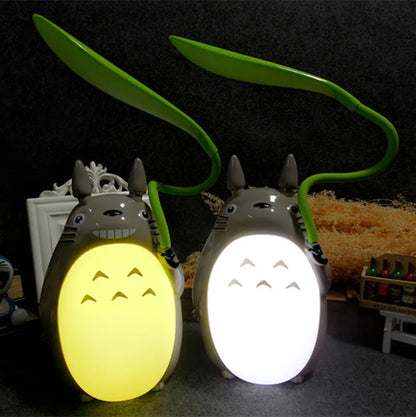 My Neighbor Totoro Cartoon LED Charging Night Light – Animal USB Table Lamp for Kids, Reading & Room Decor Gift