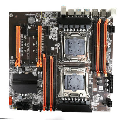 X99 Dual CPU Motherboard ZX-DU99D4X8 V1.1 - Intel X99 Chip, LGA 2011/2011-3 Support, DDR4 RAM
