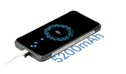 Unihertz Ticktock S Rugged 5G Smartphone – 8GB RAM, 256GB Storage, 5200mAh, 64MP Camera, 6.53" Dimensity 700 Display