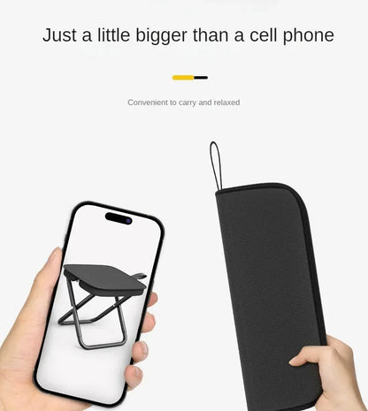 Portable Multifunctional Outdoor Picnic Camping Folding Chair – Ultra-Light Fishing Stool, Travel Stool & Accessories