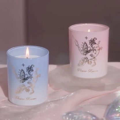 Flower Knows Butterfly Cloud Collar Makeup Mirror – Compact Handheld Mirror