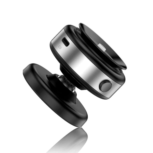 360° Magnetic Car Phone Holder – Aluminum Alloy Vacuum Adsorption Mount for iPhone & Smartphones