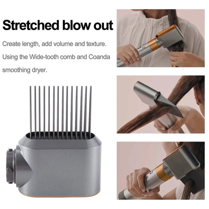 Anti-Flyaway Hair Styling Nozzle for Dyson Airwrap HS01/HS05 – Brush Attachment for Auto Curling & Dryer Accessories
