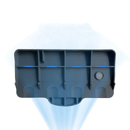 Hidden Behind-Screen Storage Box for Tesla Model 3 & Y – Dashboard Organizer with Tissue Holder, Anti-Slip Mat & Phone Bracket