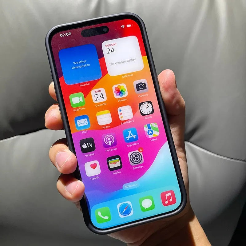 Cool Hollow Skull Ghostface Plating iPhone Case – Heat Dissipation Slim Cover for iPhone 14-17 Pro Max