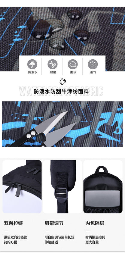 3PC One Piece Luffy School Backpack Set – Rechargeable Anime Bag for Boys & Girls, Student Cartoon Mochila