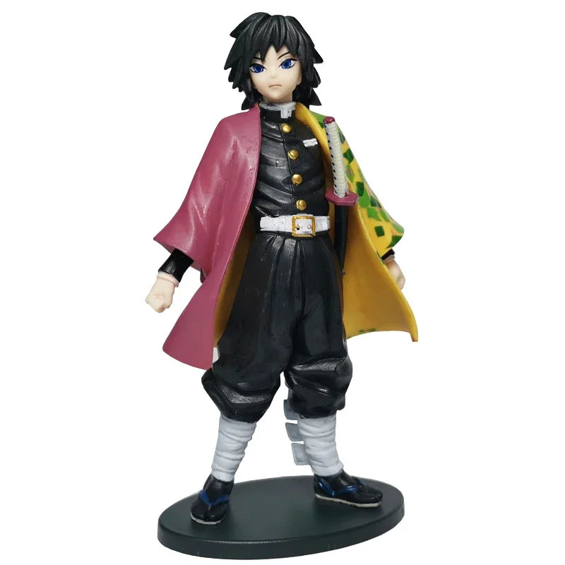 Demon Slayer Anime Figures – Kimetsu No Yaiba Tanjiro Nezuko Zenitsu Inosuke Action Doll Toys