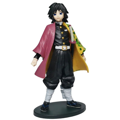 Demon Slayer Anime Figures – Kimetsu No Yaiba Tanjiro Nezuko Zenitsu Inosuke Action Doll Toys