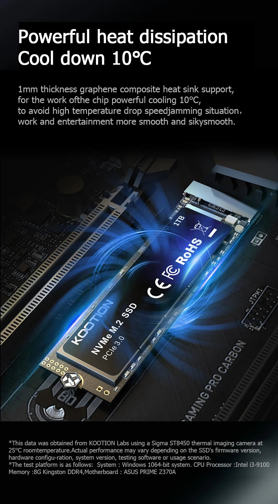 KOOTION X15 M.2 NVMe SSD - 256GB, 512GB, 1TB PCIe Internal Solid State Drive for Laptop & Desktop