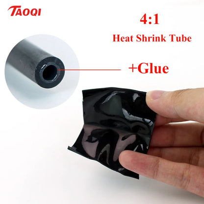 1 Meter 4:1 Dual Wall Heat Shrink Tubing with Glue - Thermoretractile Tubing in Various Diameters (4-72mm)