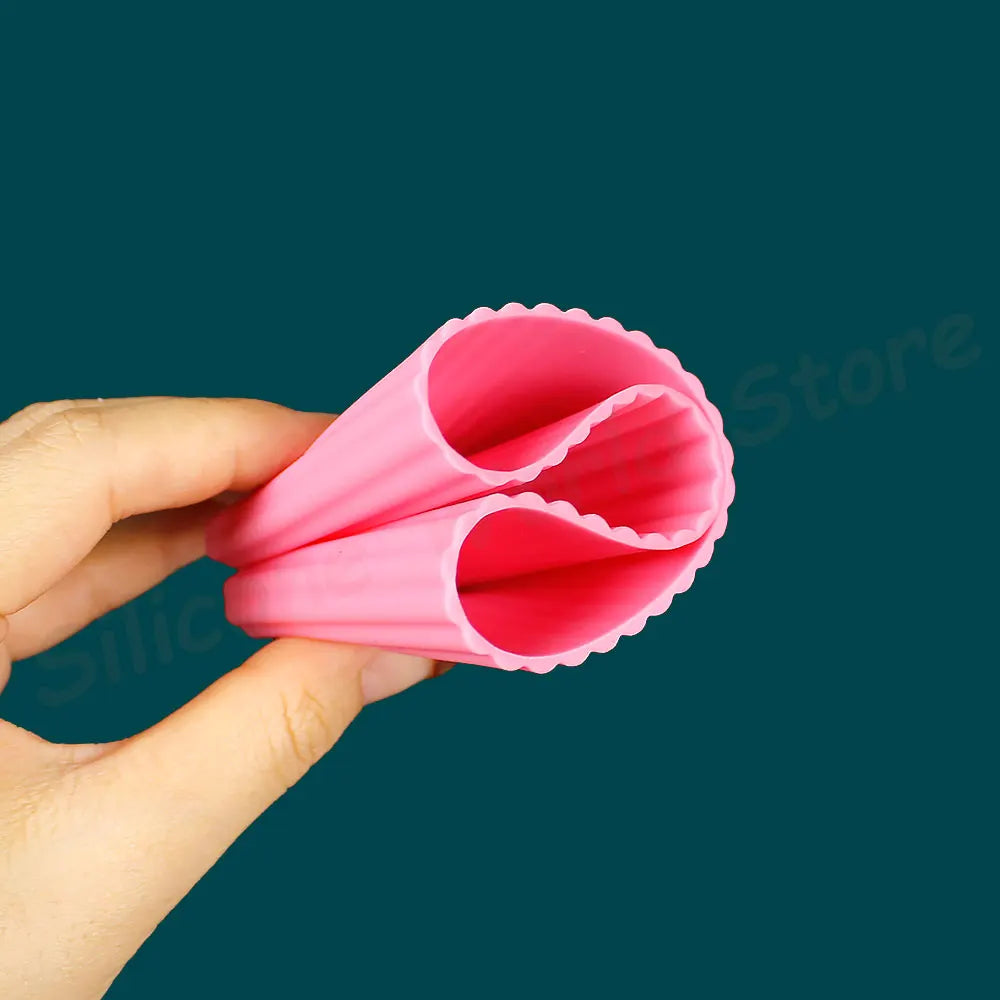 Silicone Coffee Cup Cover & Sleeve — Anti-Scalding, Anti-Slip Universal Tapered Thread Mug Protector for Ceramic & Glass Cups