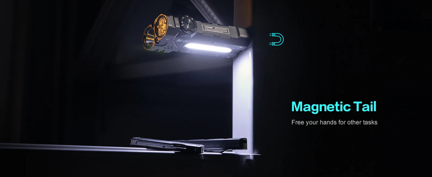 Original Outdoor Multifunctional LED Flashlight – 4360LMS Long-Range Strong Light with Ultra-Long Battery Life, Rechargeable for Camping