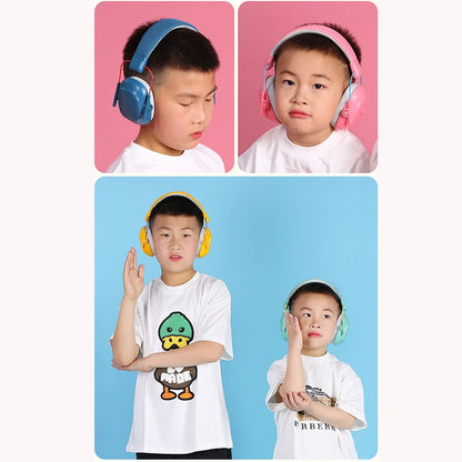 Kids Noise-Cancelling Earmuffs – Soundproof Headphones for Aircraft, Learning & Drums