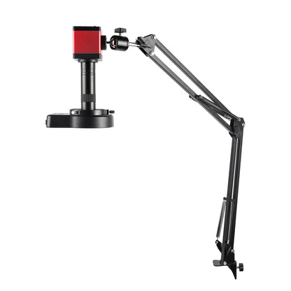 1-150X Zoom Lens Digital Microscope – 4K 48MP HD Industrial Camera with HDMI & Type C for Electronics Soldering