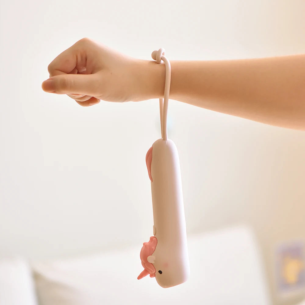 LED USB Rechargeable Flashlight – Soft Silicone Unicorn, Lion & Dog Torch for Kids, Portable Bedtime Story & Outdoor Light