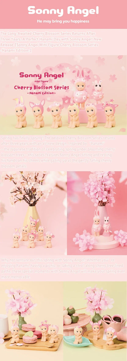 New Sonny Angel Blind Box – Cherry Blossom Series Anime Figures & Doll Ornaments Random Gift
