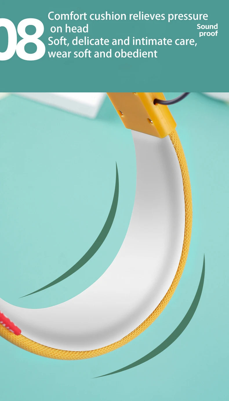 Kids Noise-Cancelling Earmuffs – Soundproof Headphones for Aircraft, Learning & Drums