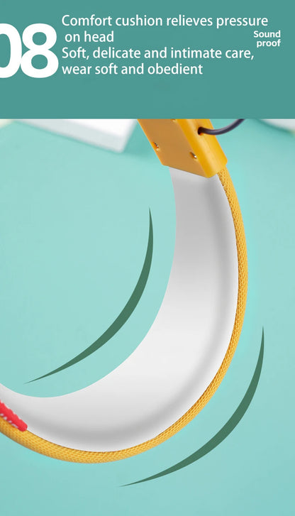 Kids Noise-Cancelling Earmuffs – Soundproof Headphones for Aircraft, Learning & Drums