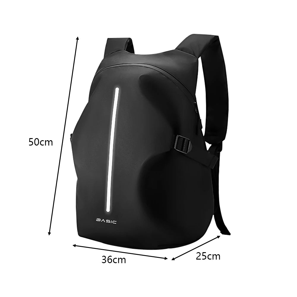 Waterproof Motorcycle Helmet Backpack: Riding Backpack for Men and Women - Large Capacity Travel Bag for Motorcycle Riders