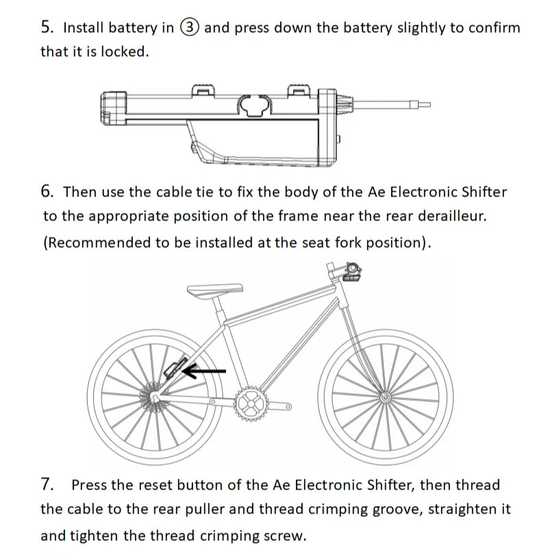 LTWOO Ae Wireless Bike Groupset Kit — 3s-13s Electronic Derailleur, Shifter Lever & Drivetrain Parts