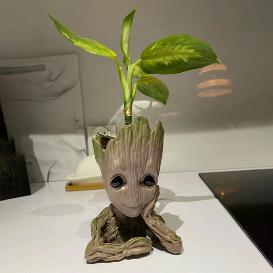 Groot Planter Flower Pot for Indoor Plants – Anime Figurine Ornament & Home Decor Gift