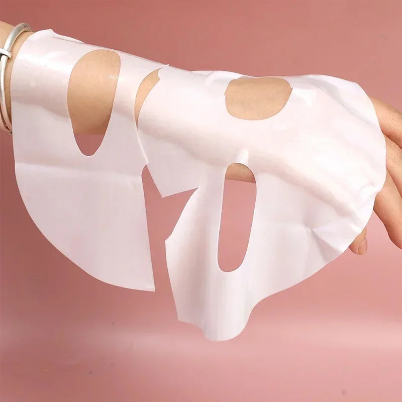 Bio Collagen Face Mask – 20/10/5PCs Shrink Pores, Deep Hydrating Overnight Mask for Moisturizing, Brightening & Skin Care