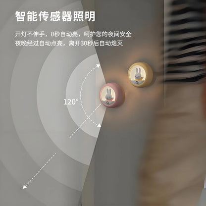 Miffy Rabbit LED Smart Sensor Night Light – Bedside & Bedroom Ambient Light