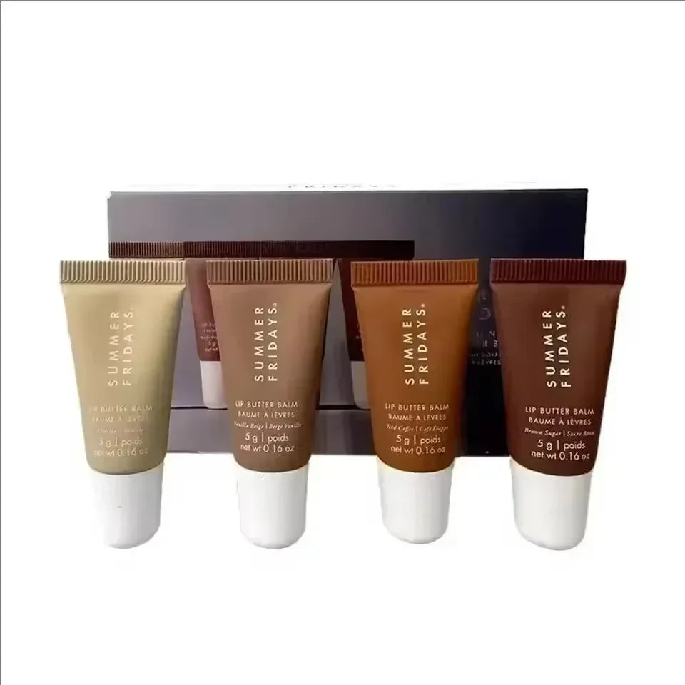 Summer Fridays Lip Balm – Moisturizing Vanilla Pink Sugar & Coffee Cake Scented Lip Gloss, Transparent Lip Oil Makeup