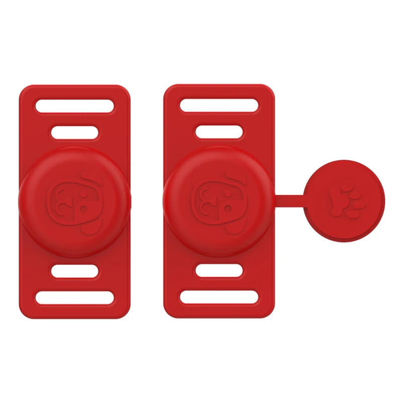 Airtag Dog Collar Holder – Silicone Protective Case for Apple AirTag, Full Body Cover Fits All Collar Sizes