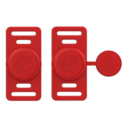 Airtag Dog Collar Holder – Silicone Protective Case for Apple AirTag, Full Body Cover Fits All Collar Sizes